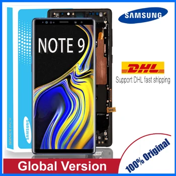 Original Amoled 6.4'' LCD with frame for samsung Galaxy Note 9 Note9 N960F Display Touch Screen Digitizer Assembly Replacement
Original Amoled 6.4'' LCD with frame for samsung Galaxy Note 9 Note9 N960F Display Touch Screen Digitizer Assembly Replacement