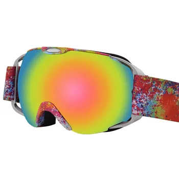 New Ski Snowboard Goggles Windproof Sand control Anti-Fog UV Protection Spherical Dual Lens Snow Goggles With Adjustable Strap
New Ski Snowboard Goggles Windproof Sand control Anti-Fog UV Protection Spherical Dual Lens Snow Goggles With Adjustable Strap