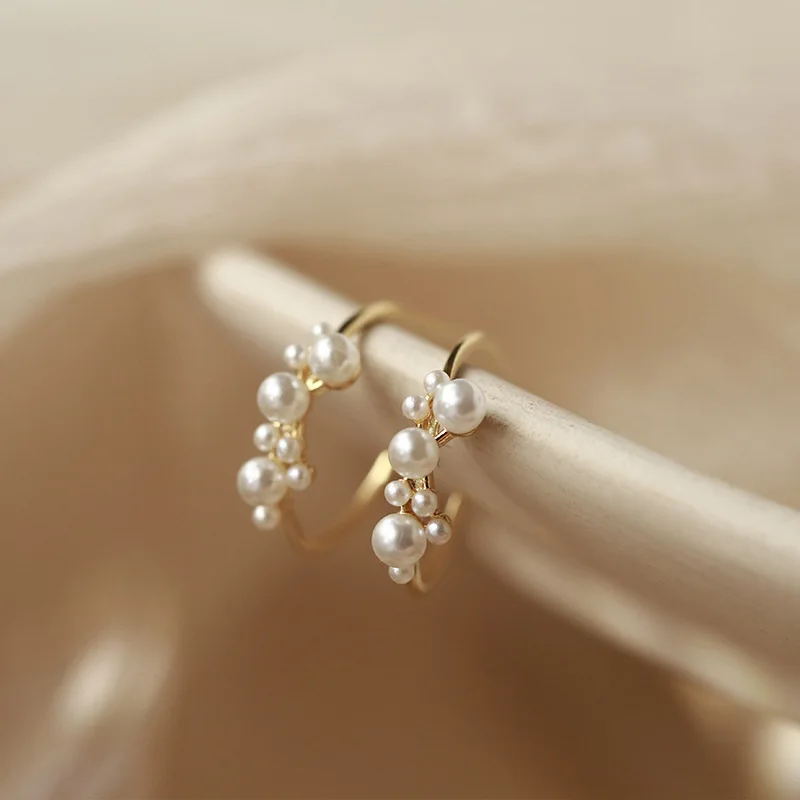 S925 Fine Silver Shell Pearls Sense of Design 2019 New Style Earrings Women's Non-mainstream Elegant Online Celebrity South Kore
S925 Fine Silver Shell Pearls Sense of Design 2019 New Style Earrings Women's Non-mainstream Elegant Online Celebrity South Kore