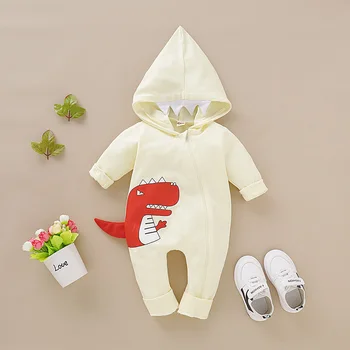 2020 New Dinosaur Hoodie BABY Clothes Rompers Newborn Baby Rompers 0-24M baby Costume Boy Zipper Jumpsuit
2020 New Dinosaur Hoodie BABY Clothes Rompers Newborn Baby Rompers 0-24M baby Costume Boy Zipper Jumpsuit