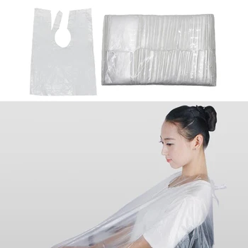 100pcs Waterproof Disposable Hair Cutting Cape Gown Salon Barber Shop Capes
100pcs Waterproof Disposable Hair Cutting Cape Gown Salon Barber Shop Capes