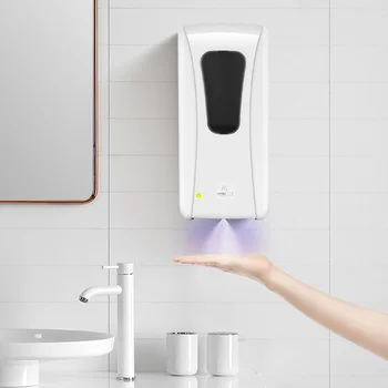 1000ML Wall-mounted Alcohol Mist soap dispenser Hand Hygiene Automatic Sensor Induction Touchless Hand Disinfection Machine
1000ML Wall-mounted Alcohol Mist soap dispenser Hand Hygiene Automatic Sensor Induction Touchless Hand Disinfection Machine
