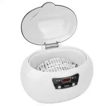 600ml Ultrasonic Cleaner Jewelry Cleaner Domestic Cleaning Tool for Glasses Decoration Jewels US Plug 110V Ultrasonic Cleaning
600ml Ultrasonic Cleaner Jewelry Cleaner Domestic Cleaning Tool for Glasses Decoration Jewels US Plug 110V Ultrasonic Cleaning