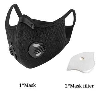 Sport Face Mask With Filter Activated Carbon PM 2.5 - Men And Women Running Cycling Mask Mascarillas Masque
Sport Face Mask With Filter Activated Carbon PM 2.5 - Men And Women Running Cycling Mask Mascarillas Masque