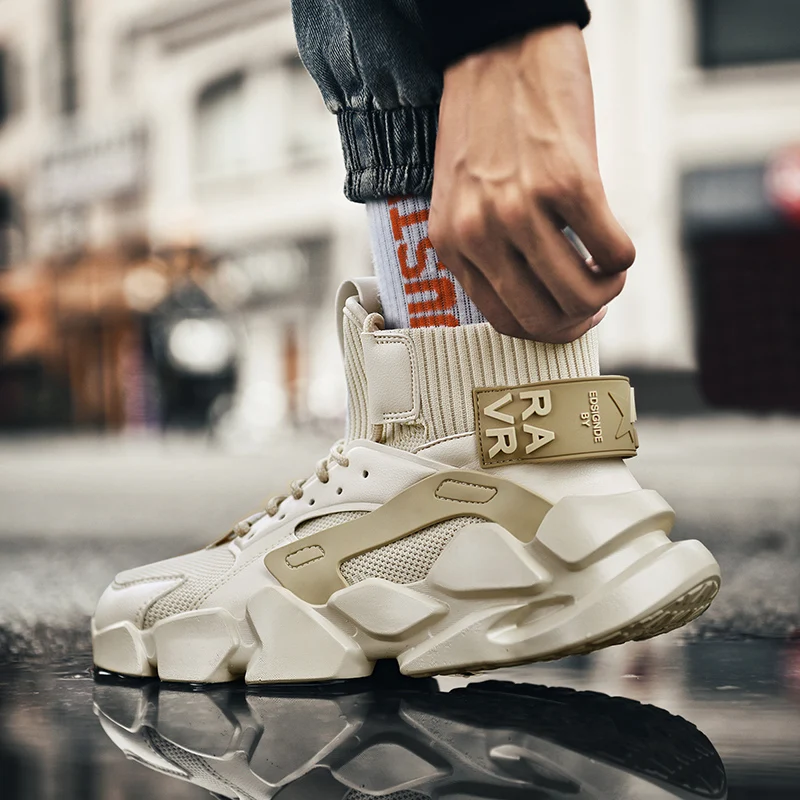 Men's high top casual shoes off white shoes Men's Basketball Shoes Men's casual sports shoes plus siYouth trendze 39-46
Men's high top casual shoes off white shoes Men's Basketball Shoes Men's casual sports shoes plus siYouth trendze 39-46