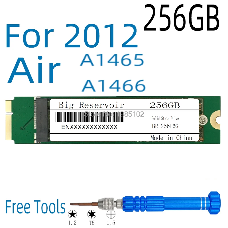 SSD для AIR 2012 256 ГБ Ранняя средняя задержка A1465 MD223 MD224 A1466 MD231 MD232 256G|256gb ssd|ssd 256gbssd ssd |