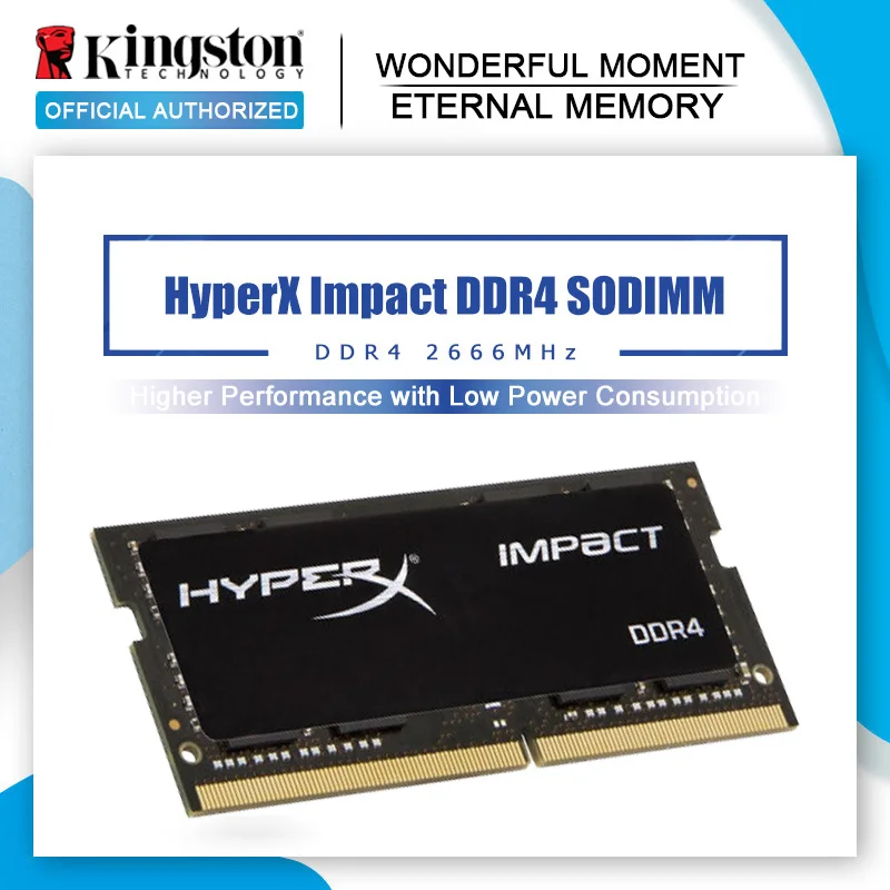 Игровая память Kingston ram SODIMM DDR4 8gb 16gb 32gb 2666Mhz 1,2 V HyperX Impact для ноутбука
Игровая память Kingston ram SODIMM DDR4 8gb 16gb 32gb 2666Mhz 1,2 V HyperX Impact для ноутбука