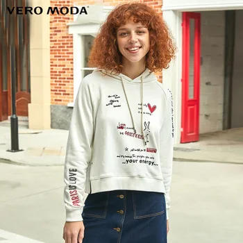 Vero Moda winter 100% Cotton Letter Embroidery Hoodies| 319433501
Vero Moda winter 100% Cotton Letter Embroidery Hoodies| 319433501