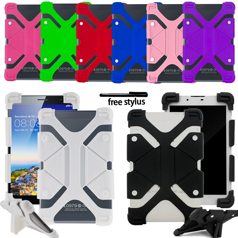 Universal Shockproof Soft Silicone Stand Cover Case for Lenovo Tab2/Tab3/Tab4 10 Tablet Four Corner Protection Case+Free Stylus
Universal Shockproof Soft Silicone Stand Cover Case for Lenovo Tab2/Tab3/Tab4 10 Tablet Four Corner Protection Case+Free Stylus