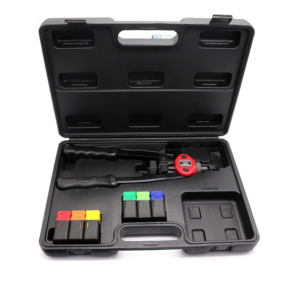 Riveter Gun Auto Rivet Tool 13" Blind Rivet Nut Gun Heavy Hand INSER NUT Tool Manual Mandrels M3 M4 M5 M6 M8 M9 M10 B-605
Riveter Gun Auto Rivet Tool 13" Blind Rivet Nut Gun Heavy Hand INSER NUT Tool Manual Mandrels M3 M4 M5 M6 M8 M9 M10 B-605