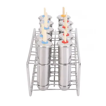 Durable Frozen Stainless Steel Popsicle Molds Ice Cream Stick Holder Silver Home DIY Ice Cream Moulds Round Ice Mould
Durable Frozen Stainless Steel Popsicle Molds Ice Cream Stick Holder Silver Home DIY Ice Cream Moulds Round Ice Mould