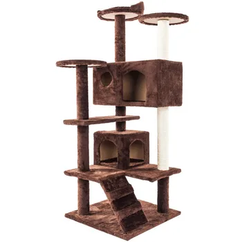 Scratching Wood Climbing Tree for Cat Sisal Scratch Posts for Cat Jumping Toy Luxury Pet Cat Tree House Condo Furniture
Scratching Wood Climbing Tree for Cat Sisal Scratch Posts for Cat Jumping Toy Luxury Pet Cat Tree House Condo Furniture