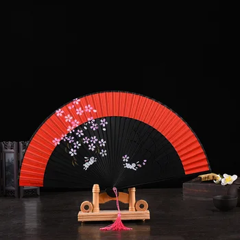Chinese fan ancient wind folding fan Japanese cherry blossom rabbit fan classical craft gift silk fan fold fans bamboo fan
Chinese fan ancient wind folding fan Japanese cherry blossom rabbit fan classical craft gift silk fan fold fans bamboo fan