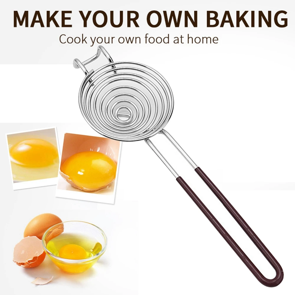 Generic Kitchen Exultimate Splitter Tool Yolk Baking Egg Sieve Egg