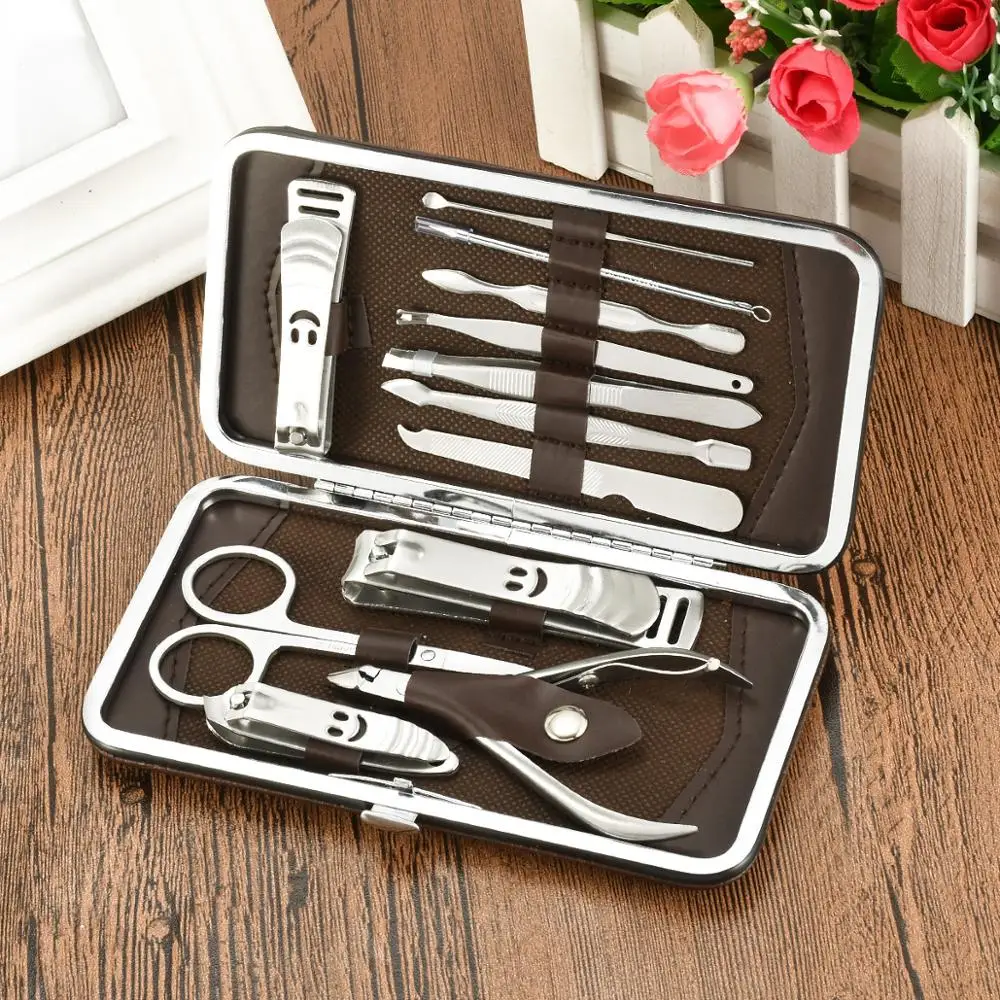 12 Pcs/set Manicure Sets Stone Pattern Case For Nail Manicure Nails Clipper Scissors Tweezer Knife Nail Art Manicure Tools Set
12 Pcs/set Manicure Sets Stone Pattern Case For Nail Manicure Nails Clipper Scissors Tweezer Knife Nail Art Manicure Tools Set