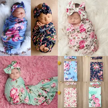 2Pcs Newborn Baby Floral Snuggle Swaddling Wrap Blanket Sleeping Bag Swaddle
2Pcs Newborn Baby Floral Snuggle Swaddling Wrap Blanket Sleeping Bag Swaddle