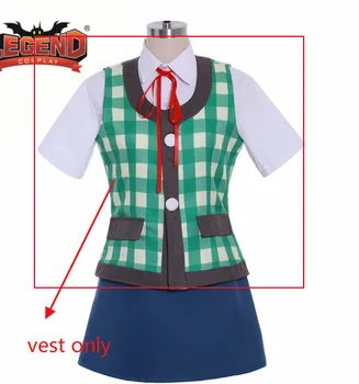 Animal Crossing Isabelle Cosplay costume custom made isabelle summer suit green plaid vest only animal isabelle vest only
Animal Crossing Isabelle Cosplay costume custom made isabelle summer suit green plaid vest only animal isabelle vest only