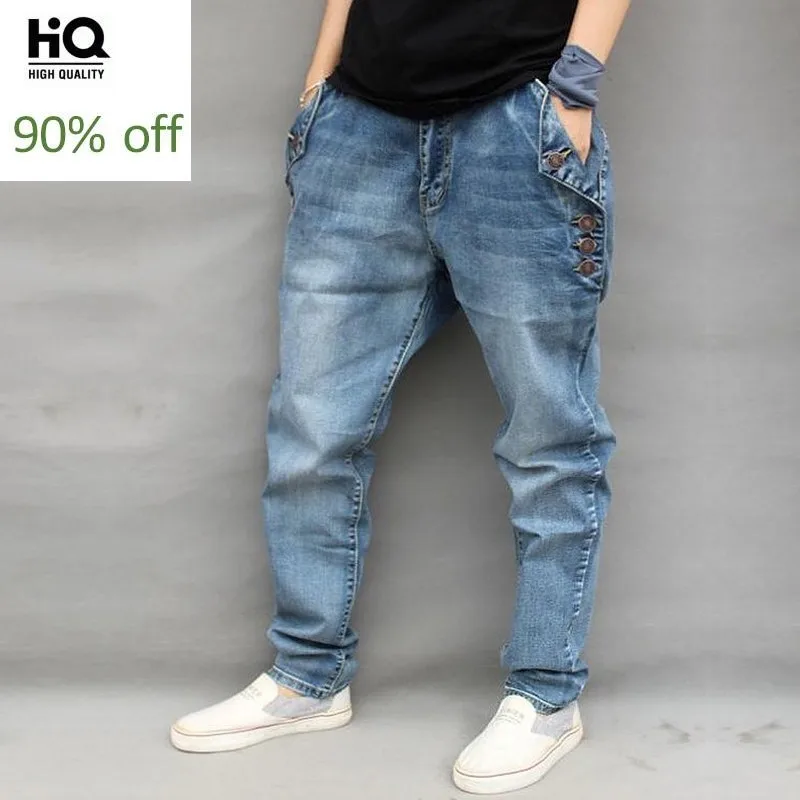 Fleece Lining Jeans Men Loose Fit Winter Plus Size 7XL Stretch Denim Trousers Thick Warm Harem Pants Casual Washed Biker Trouser
Fleece Lining Jeans Men Loose Fit Winter Plus Size 7XL Stretch Denim Trousers Thick Warm Harem Pants Casual Washed Biker Trouser