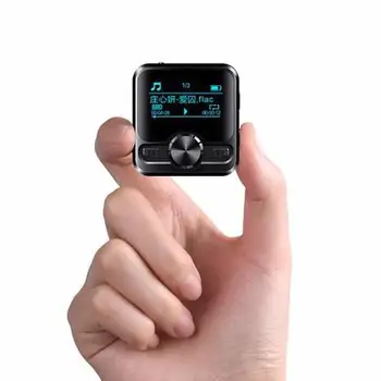 BEESCLOVER 1.2-inch OLED Color Display M9 HiFi Sports Bluetooth Clip MP3 Player Voice Recorder 16G Hifi MP3 Player BT 4.2 r60
BEESCLOVER 1.2-inch OLED Color Display M9 HiFi Sports Bluetooth Clip MP3 Player Voice Recorder 16G Hifi MP3 Player BT 4.2 r60