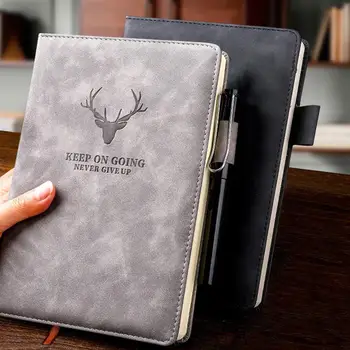 1Pc Fasshion A5 Business Office Notebook PU Retro Notepad Exercise Book for Office School
1Pc Fasshion A5 Business Office Notebook PU Retro Notepad Exercise Book for Office School