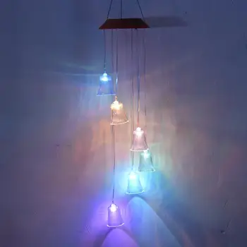 Christmas Small Trumpet Solar Wind Chime Home Hanging Ornament Handmade Innovative Pendant Garden Decoration Light
Christmas Small Trumpet Solar Wind Chime Home Hanging Ornament Handmade Innovative Pendant Garden Decoration Light