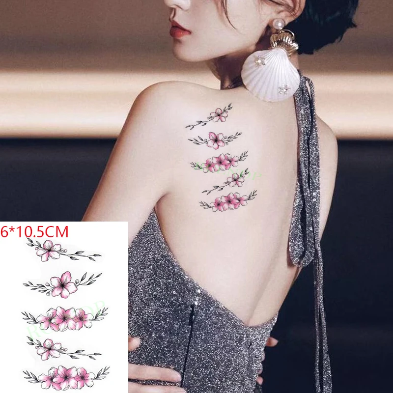 Waterproof Temporary Tattoo Sticker Pink flowers bouquet sexy Body Art Flash Tatto Fake Tatoo for Women Men
Waterproof Temporary Tattoo Sticker Pink flowers bouquet sexy Body Art Flash Tatto Fake Tatoo for Women Men
