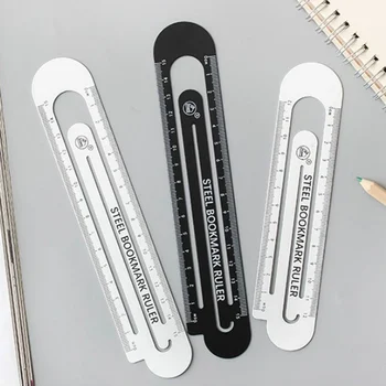 1Pcs Simple Style 12cm 15cm Length Steel Ruler White Black High Quality Metal Ruler Bookmarks Drawing School Office Supplies
1Pcs Simple Style 12cm 15cm Length Steel Ruler White Black High Quality Metal Ruler Bookmarks Drawing School Office Supplies