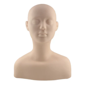 PVC Mannequin with Shoulder for Makeup Extension Eyelash Massage Training Stand Wig Hat Display Stand
PVC Mannequin with Shoulder for Makeup Extension Eyelash Massage Training Stand Wig Hat Display Stand