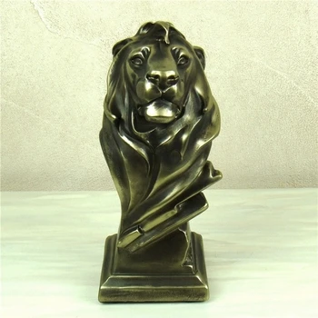 ABSTRACT LION BUST ANTIQUE RESIN LION STATUE ANIMAL HEAD SCULPTURE ORNAMENT SOUVENIR ART AND CRAFT FURNISHING OFFICE DECOR STUDY
ABSTRACT LION BUST ANTIQUE RESIN LION STATUE ANIMAL HEAD SCULPTURE ORNAMENT SOUVENIR ART AND CRAFT FURNISHING OFFICE DECOR STUDY