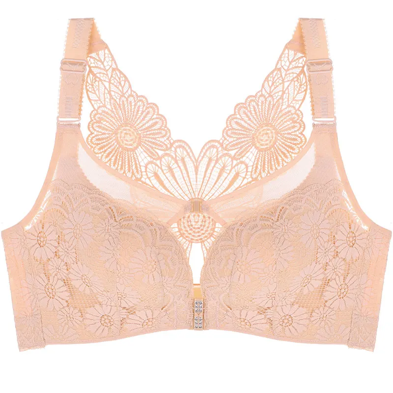 Little daisy Large size front button bra Gather adjustment type push up bra Daisy beautiful back sexy plus size underwear
Little daisy Large size front button bra Gather adjustment type push up bra Daisy beautiful back sexy plus size underwear