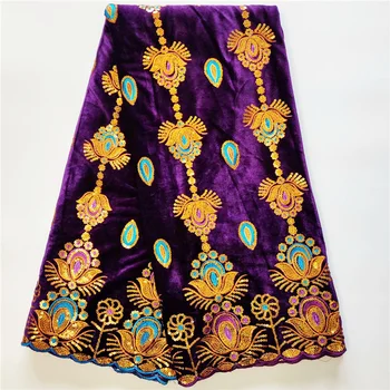 Nigerian sequins velvet fabric High qualit sequence velvet fabric fashion Purple Silk Velvet fabric for party dresses VE-042
Nigerian sequins velvet fabric High qualit sequence velvet fabric fashion Purple Silk Velvet fabric for party dresses VE-042