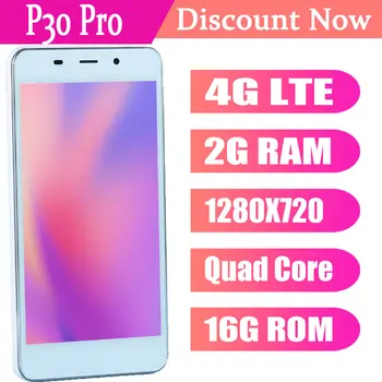 P30 Pro 4G LTE smartphones quad core 2G RAM 16G ROM 5mp unlocked android 6.0 celulares mobile phones WCDMA Global Version 5.0"
P30 Pro 4G LTE smartphones quad core 2G RAM 16G ROM 5mp unlocked android 6.0 celulares mobile phones WCDMA Global Version 5.0"