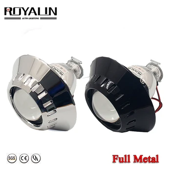 ROYALIN Full Metal Mini Bi Xenon Lens HID H1 Projector + E46-R Extended Shrouds for BMW M3 E90 E91 E92 E93 ZKW E46 Compact H4 H7
ROYALIN Full Metal Mini Bi Xenon Lens HID H1 Projector + E46-R Extended Shrouds for BMW M3 E90 E91 E92 E93 ZKW E46 Compact H4 H7