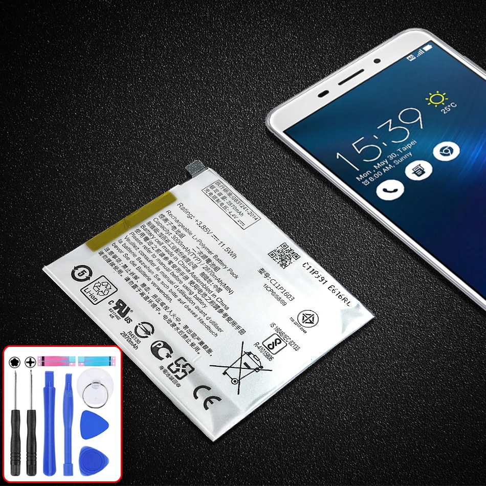 C11P1603 3480mAh For ASUS ZenFone 3 Deluxe ZS570KL ZenFone3 Powerful Cell Phone Battery
C11P1603 3480mAh For ASUS ZenFone 3 Deluxe ZS570KL ZenFone3 Powerful Cell Phone Battery