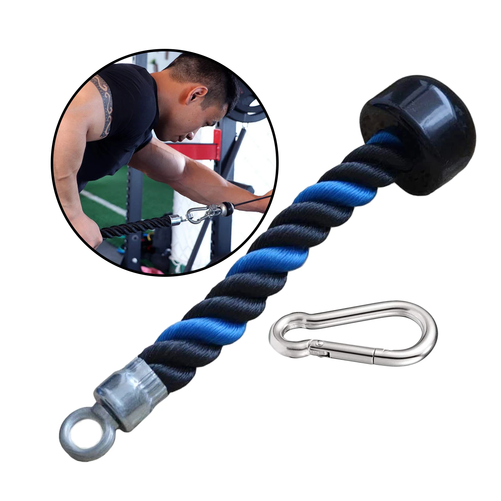 Single Handle Pulley Cable Tie for Triceps Rope, Accessories