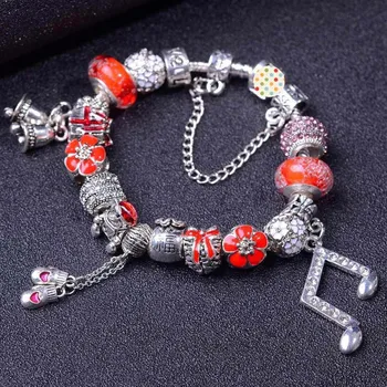 Christmas Charms Bracelet Snowflake Fine Jewelry Beads Pendant Fit Brand Original Bracelets Bangle Fashion Europe DIY Jewellery
Christmas Charms Bracelet Snowflake Fine Jewelry Beads Pendant Fit Brand Original Bracelets Bangle Fashion Europe DIY Jewellery