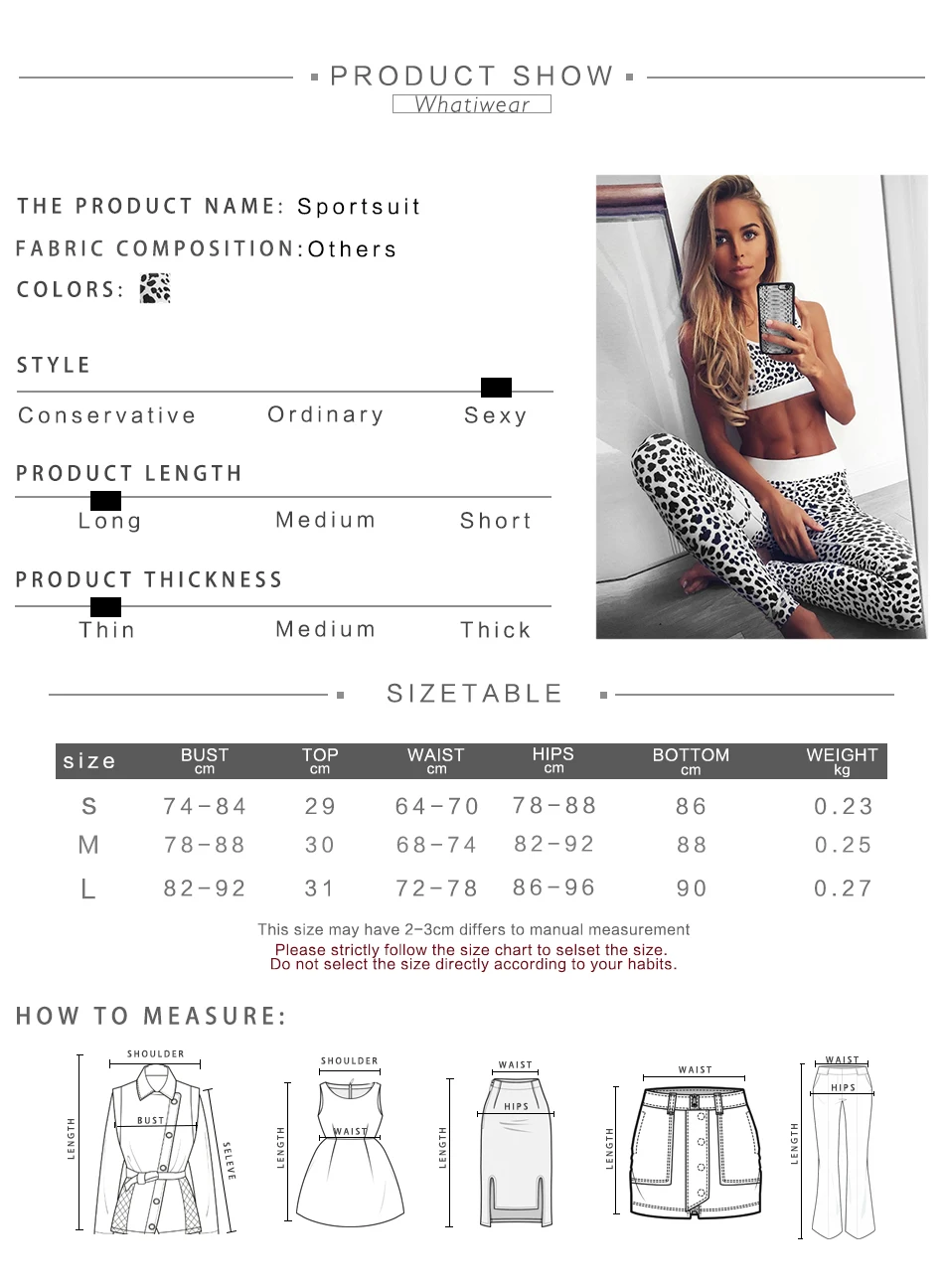 Women summer sets 2 pieces leopard print hot selling sporting suits sportwear stretched crop top high waitst leggings