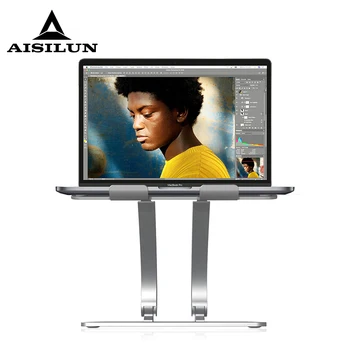 Aluminum Laptop Stand Height/Anlge Adjustable Multifunction Tablets Book Notebook Cooling Holder for MacBook Air Pro 11-17 inch
Aluminum Laptop Stand Height/Anlge Adjustable Multifunction Tablets Book Notebook Cooling Holder for MacBook Air Pro 11-17 inch