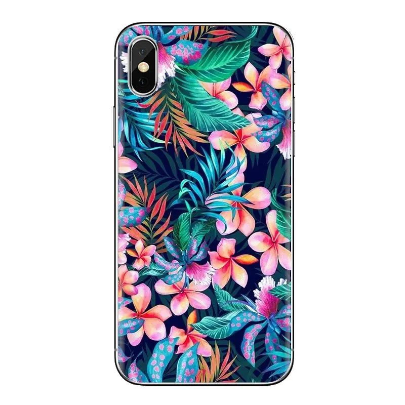 Художественные красивые летние акварельные чехлы с цветами для Huawei Nova 2 3 2i 3i Y6 Y7 Y9