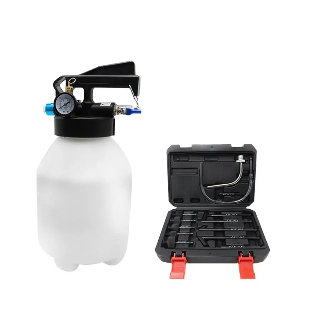 6L Pneumatic Fuel Extractor Dispenser Change Machine Automatic Transmission Pumping Oil Changer Gearbox Filling Tool
6L Pneumatic Fuel Extractor Dispenser Change Machine Automatic Transmission Pumping Oil Changer Gearbox Filling Tool