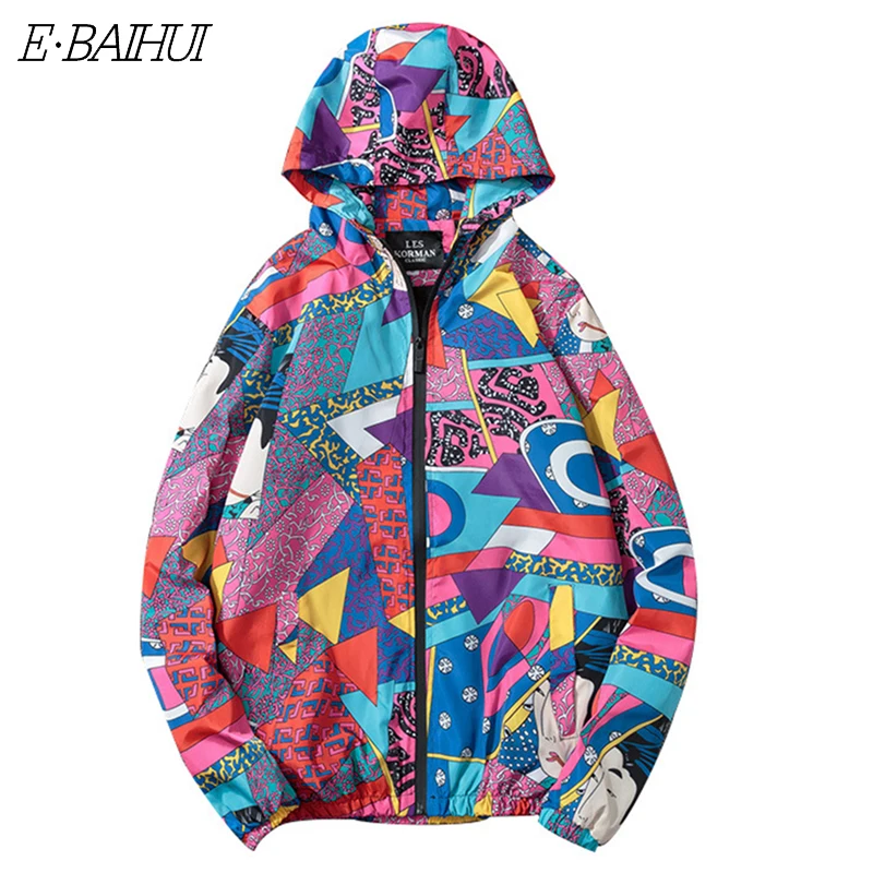 E-BAIHUI Men's Jacket Hip-hop Jacket Spring and Autumn Men European and American Street Hiphop Harajuku Style Hooded Jacket Men
E-BAIHUI Men's Jacket Hip-hop Jacket Spring and Autumn Men European and American Street Hiphop Harajuku Style Hooded Jacket Men