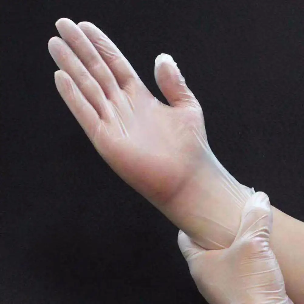 GloryStar 100pcs/box Disposable PVC Gloves Transparent Thickened Labor Protection Gloves
GloryStar 100pcs/box Disposable PVC Gloves Transparent Thickened Labor Protection Gloves