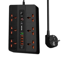 Smart Timing Power Strip 3000W 6 AC Outlets with 6 USB Charging Ports PD 3.0 QC3.0 USB Port 2M Extension cord Universal Socket
Smart Timing Power Strip 3000W 6 AC Outlets with 6 USB Charging Ports PD 3.0 QC3.0 USB Port 2M Extension cord Universal Socket