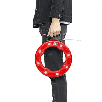 4mm 20/25 Fiberglass Fish Tape Reel Puller Conduit Ducting Rodder Pulling Wire Cable Ducting Rodder Pulling Wire Cable Puller
4mm 20/25 Fiberglass Fish Tape Reel Puller Conduit Ducting Rodder Pulling Wire Cable Ducting Rodder Pulling Wire Cable Puller
