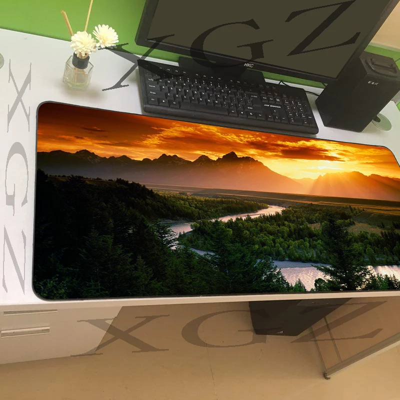 XGZ Large Gaming Mouse Pad Black Locking Edge Mountain Scenery Sunset Family Computer Desk Mat Slip Lol Csgo Gamer 60x30/90x40
XGZ Large Gaming Mouse Pad Black Locking Edge Mountain Scenery Sunset Family Computer Desk Mat Slip Lol Csgo Gamer 60x30/90x40
