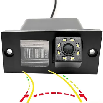 Dynamic Trajectory Track Car Rear View Camera For Hyundai i800 H1 H-1 Travel Cargo Ram H100 iLoad iMax H300 Grand Starex Royale