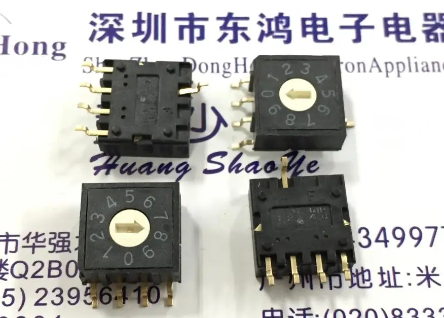 5PCS/LOT DIP Taiwan round 0-9/10 bit 8421C patch RM4AF-10 rotary encoding switch, 4:1 pin right
5PCS/LOT DIP Taiwan round 0-9/10 bit 8421C patch RM4AF-10 rotary encoding switch, 4:1 pin right