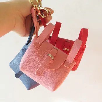 Genuine Leather Handmade Mini Bag Keychain Tote Women Coin Purse Cute Girl Bag Accessory Pouch Pendant
Genuine Leather Handmade Mini Bag Keychain Tote Women Coin Purse Cute Girl Bag Accessory Pouch Pendant