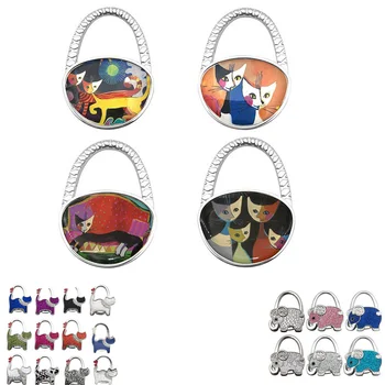 Non-slip Cat/Elephant Handbag Hanger Creative Strong Folding Metal Table Side Bag Hook Sundries Buckle Organizer Hooks & Rails
Non-slip Cat/Elephant Handbag Hanger Creative Strong Folding Metal Table Side Bag Hook Sundries Buckle Organizer Hooks & Rails