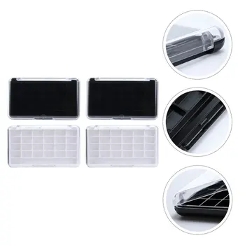 4pcs Refillable Empty Make Up Blush Organizer Eyeshadow Pan Eyeshadow Organizer Storage Box Pan Case Eyeshadow Container for Tra
4pcs Refillable Empty Make Up Blush Organizer Eyeshadow Pan Eyeshadow Organizer Storage Box Pan Case Eyeshadow Container for Tra